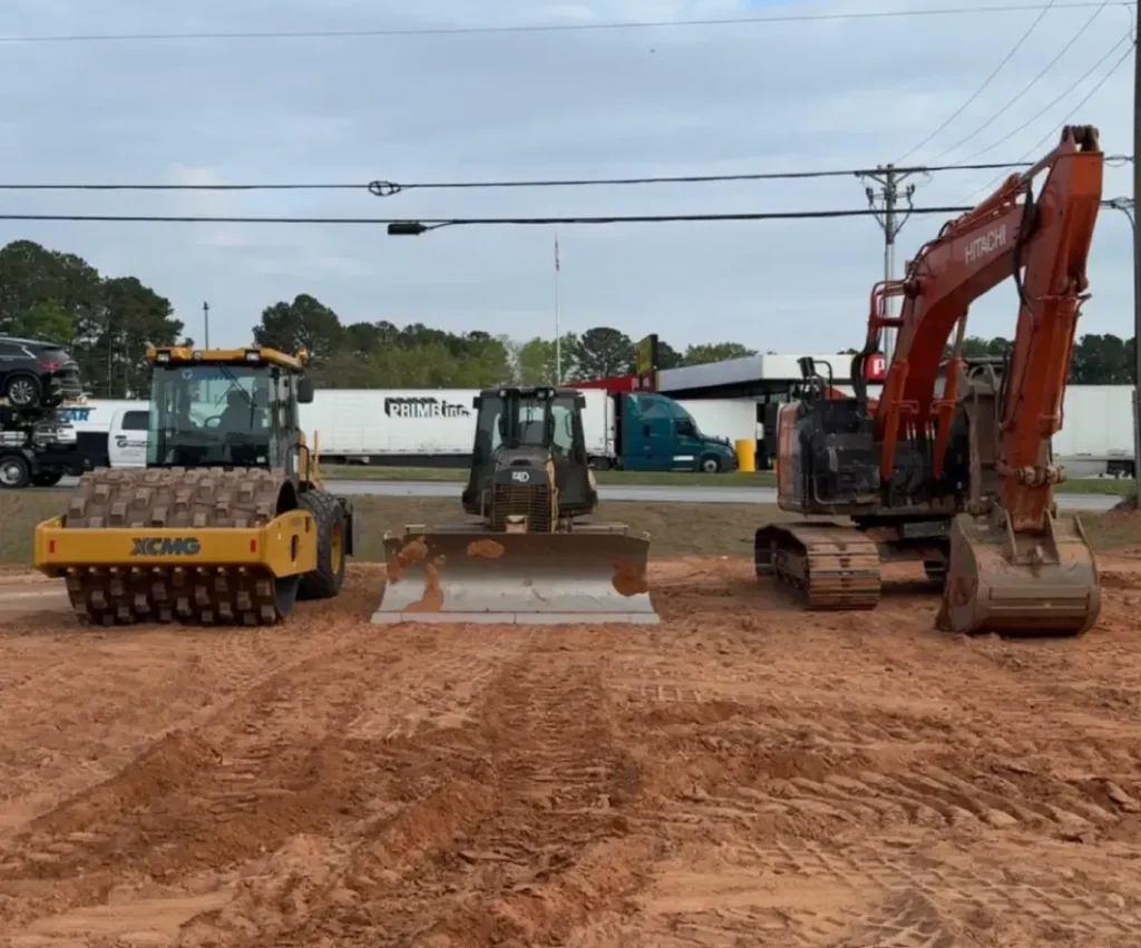 Site grading